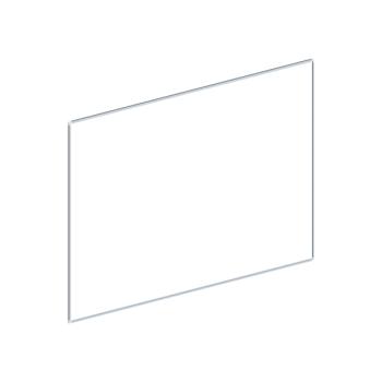 Whiteboard, enkelzijdig emaille staal, 120x200 cm