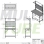 Arbeitstische 1250x600mm