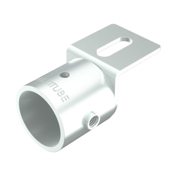 Buis montage flensbeugel, slobgat ø 8mm