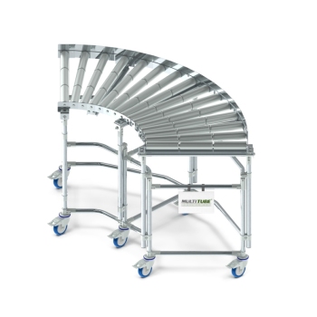 Configure curved roller conveyor Configure curved roller conveyor
