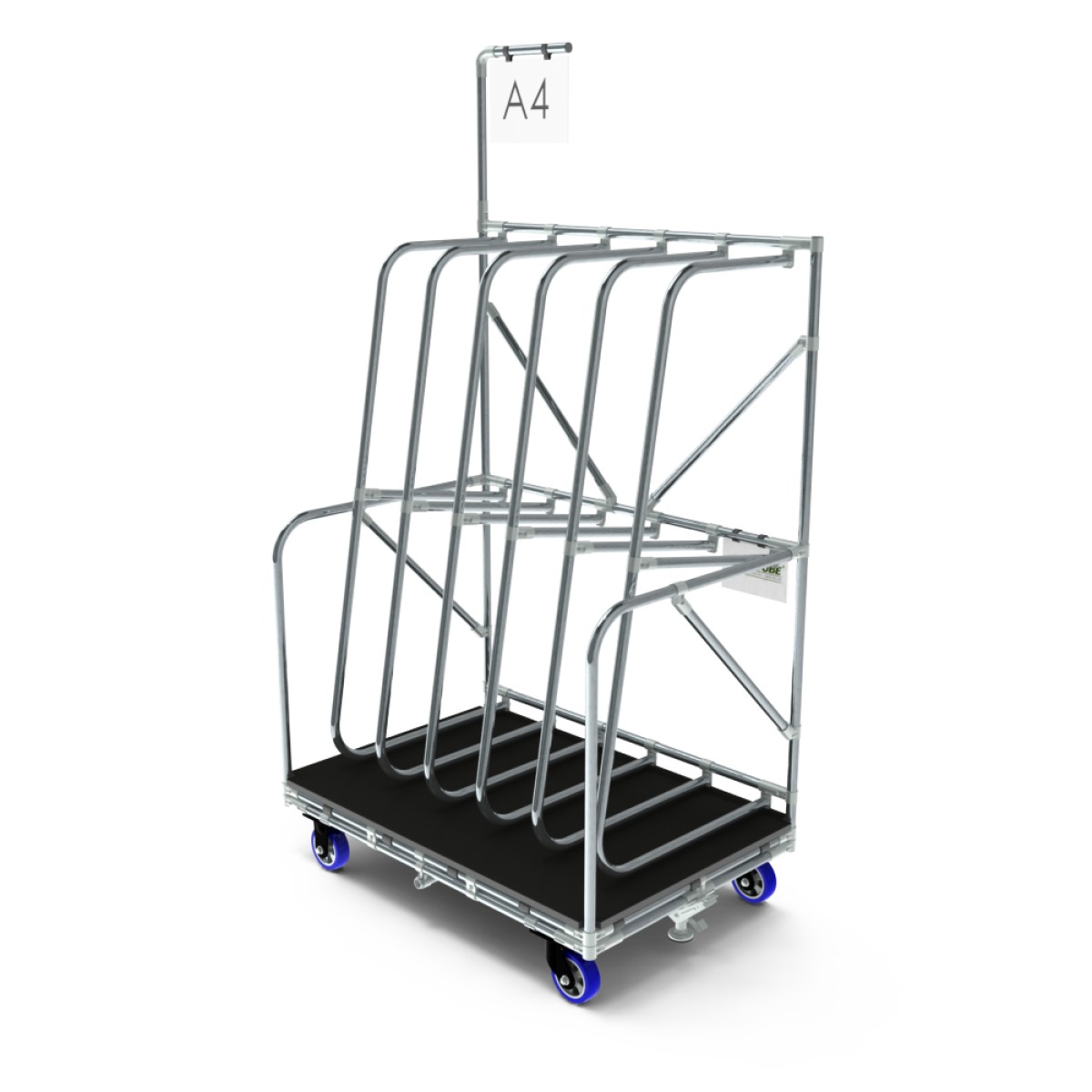 Configureer platenwagen