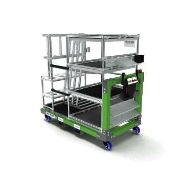 E-kitting cart