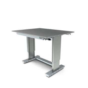 Electric height adjustable workbench, 1250x1000mm Electric height adjustable workbench, 1250x1000mm