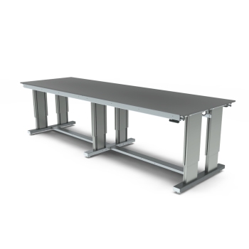 Electric height adjustable workbench, 3500x1100mm Electric height adjustable workbench, 3500x1100mm