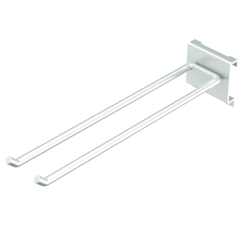 Gereedschapshaak dubbel, 200x25x6mm, max 8kg