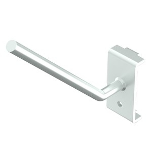 Gereedschapshaak schuin, 100x6mm, max 10kg