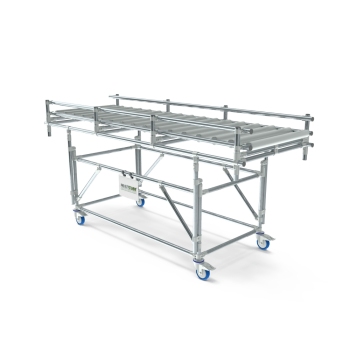 Gravity conveyor, 50mm conveyor roller, L=2m, W=0,6m Gravity conveyor, 50mm conveyor roller, L=2m, W=0,6m
