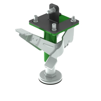 Locking foot set, 200mm