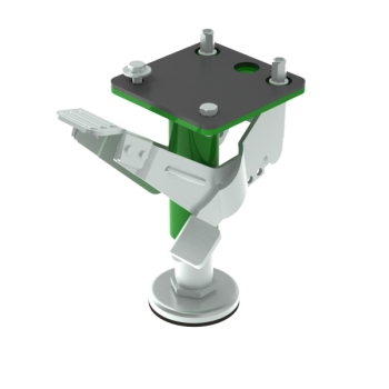 Locking foot set, 200mm, icw coupling arm