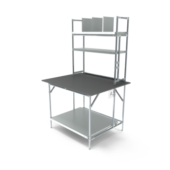 Packing station, 1250x1000mm, shelf 300 mm
