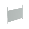 Przegroda 300x200mm (śr. x wys.), ocynkowana
