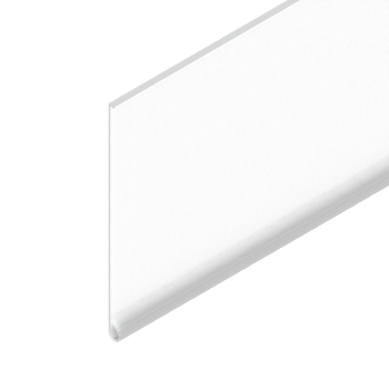 Scannerprofil, H=64 mm, weiß, Schaumklebeband, L=3020 mm