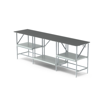 Vlakke werktafel 2700x600mm