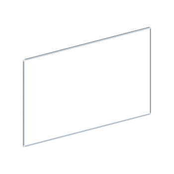 Whiteboard, one-sided enamel steel, 90x180 cm