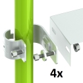 Zestaw montażowy do półek, 4 sztuki