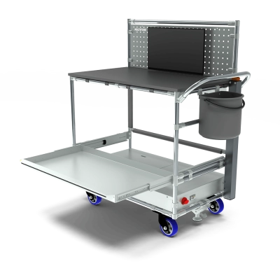Mobile powered workstation
