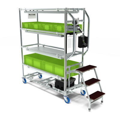 Orderpickkar met accu