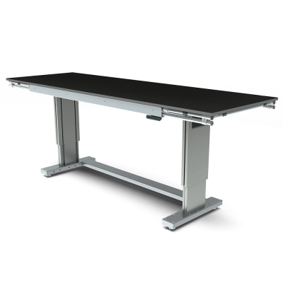Electric adjustable workbench