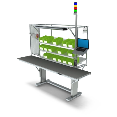 Adjustable worktable